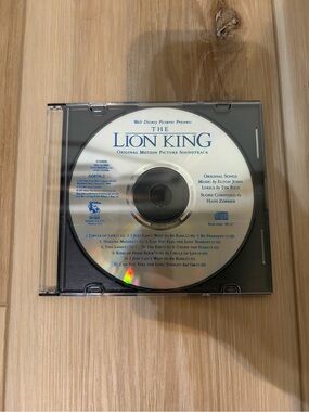 Disney The Lion King Soundtrack CD 1994